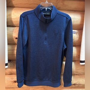 Under Armour Navy Quarter-Zip Pullover